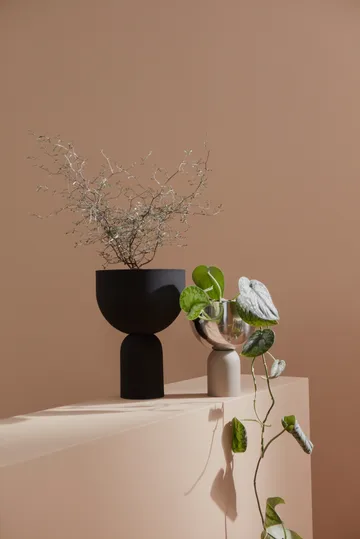 토러스 화분 Ø22 cm - Black-black - AYTM | 에이와이티엠