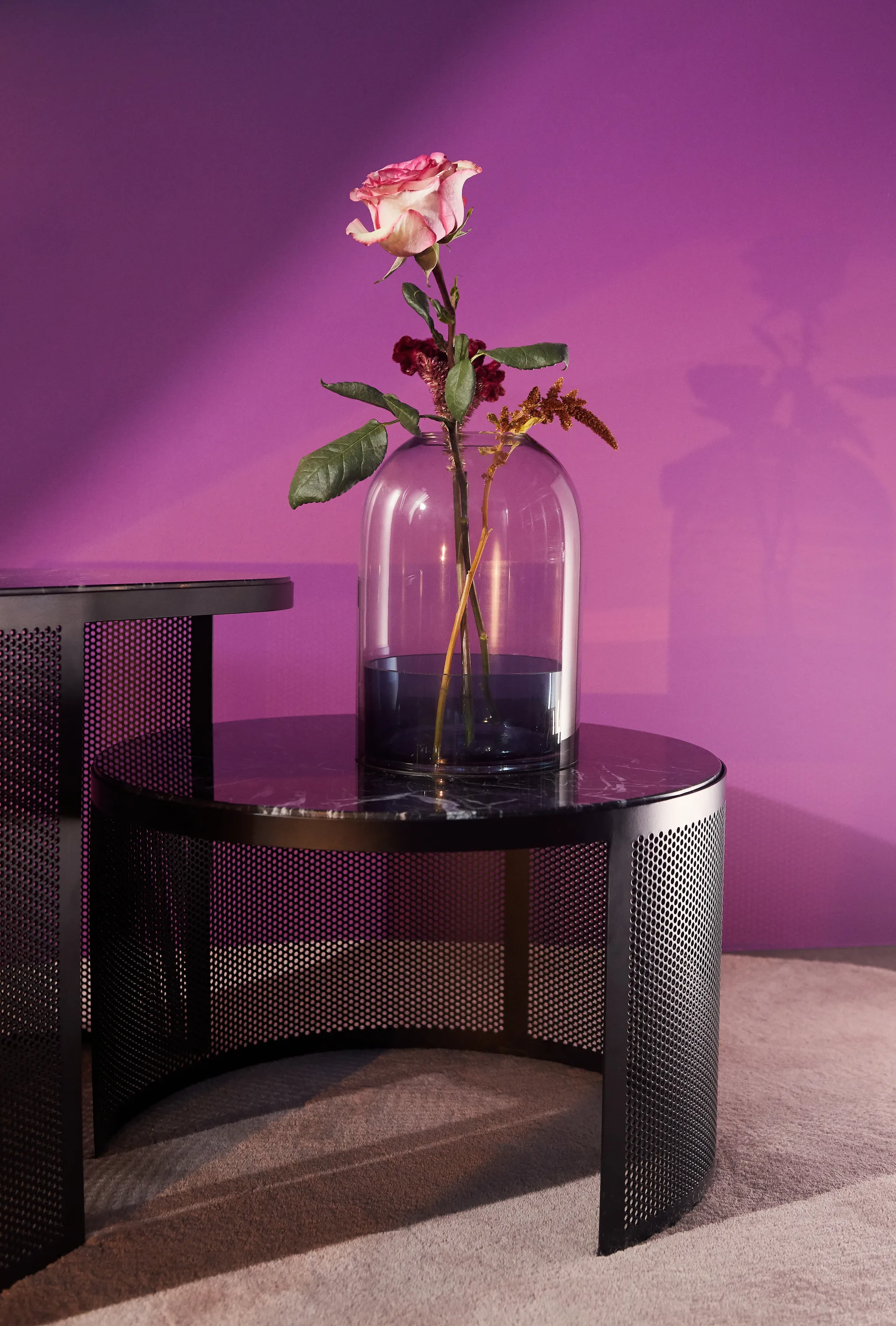 토타 캔들홀더 23cm, black-navy blue AYTM | 에이와이티엠