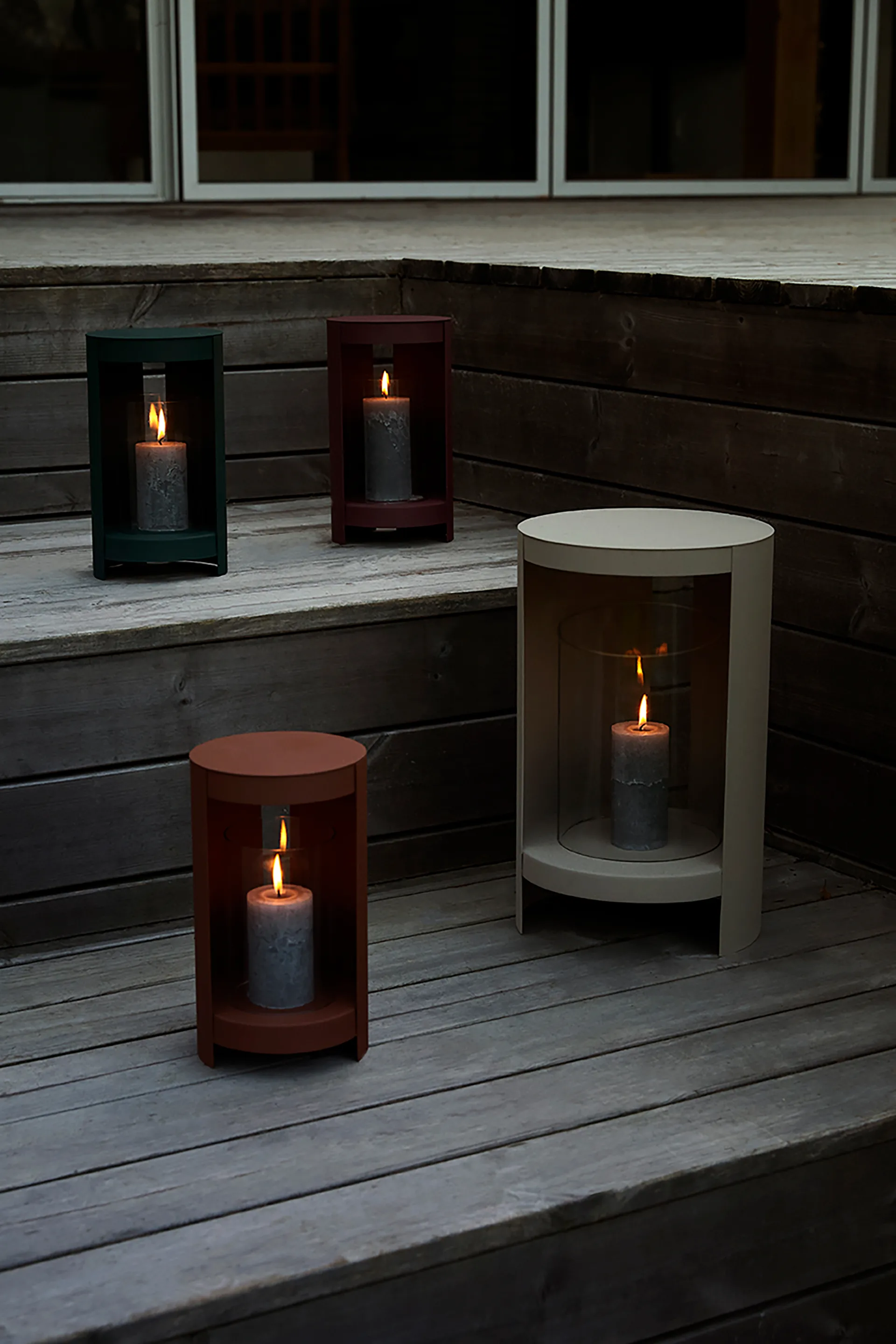 오라 캔들랜턴 28 cm, Bordeaux AYTM | 에이와이티엠