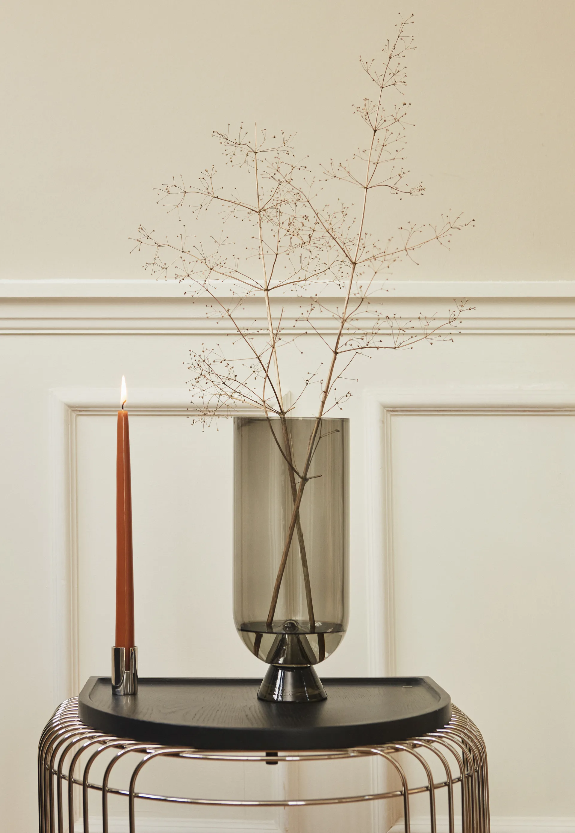 글레이시스 화병 29 cm, Black AYTM | 에이와이티엠