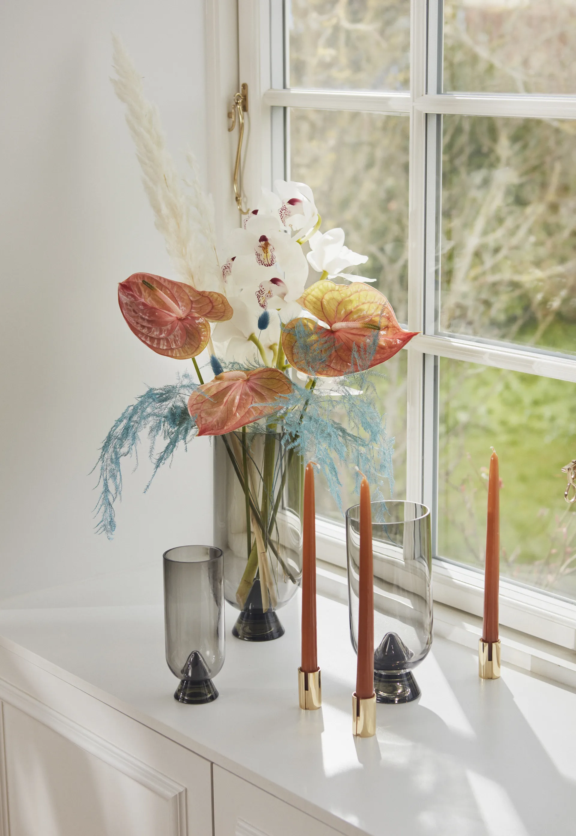 글레이시스 화병 29 cm, Black AYTM | 에이와이티엠