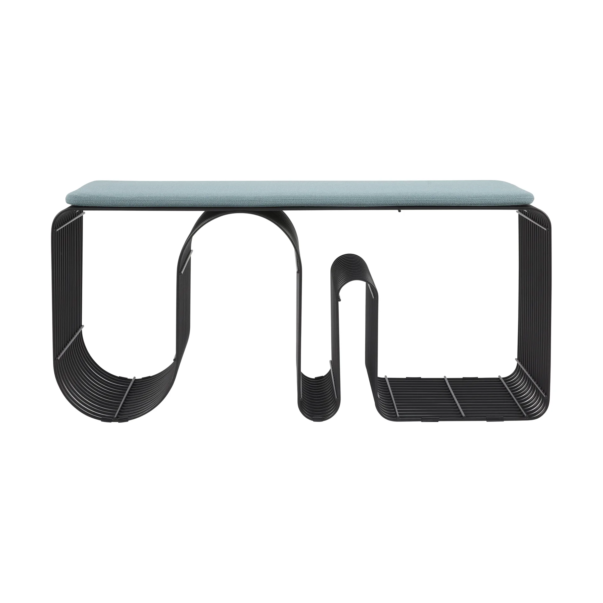 커바 벤치용 시트 쿠션 32x95.5 cm, Dusty Blue AYTM | 에이와이티엠