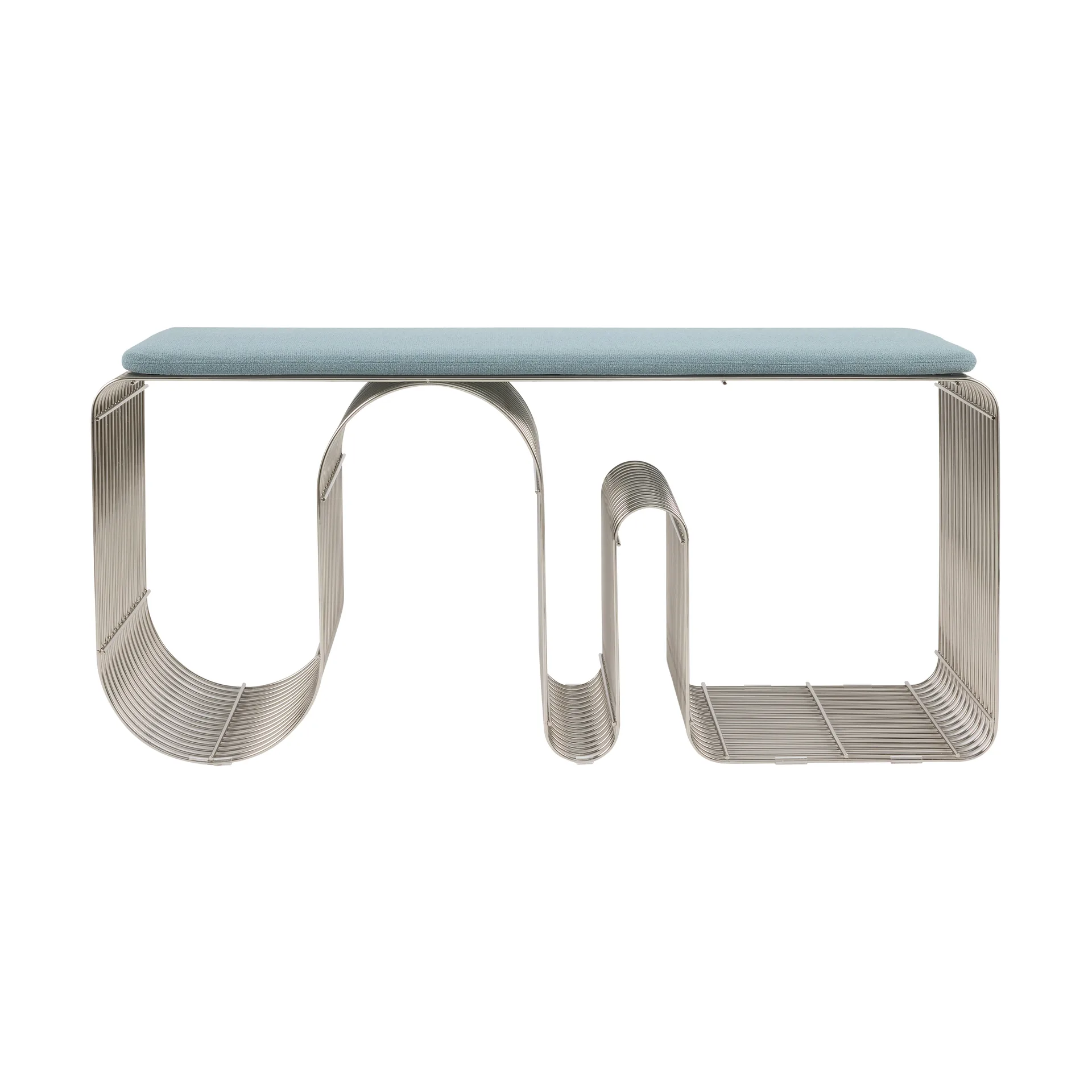 커바 벤치용 시트 쿠션 32x95.5 cm, Dusty Blue AYTM | 에이와이티엠
