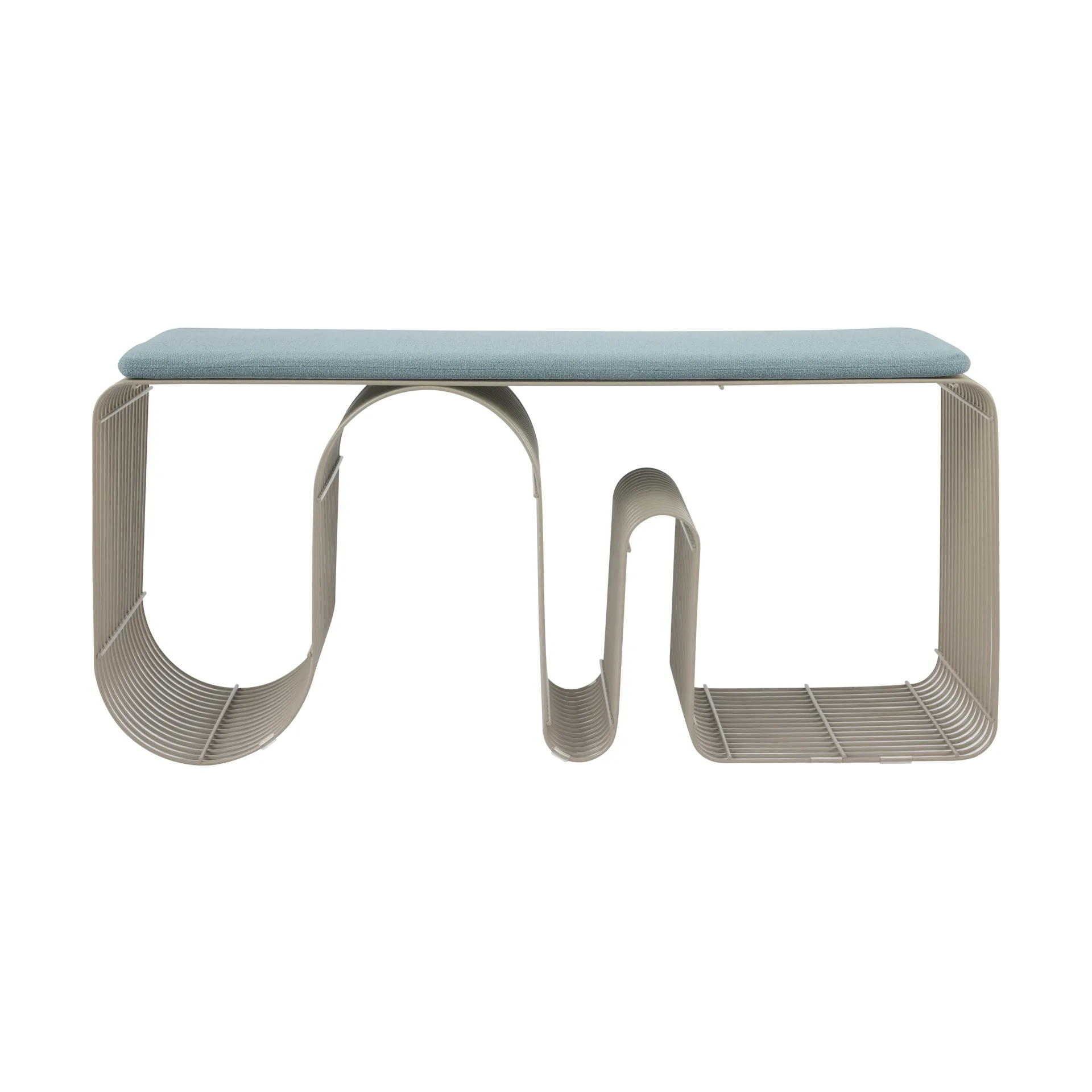 커바 벤치용 시트 쿠션 32x95.5 cm, Dusty Blue AYTM | 에이와이티엠
