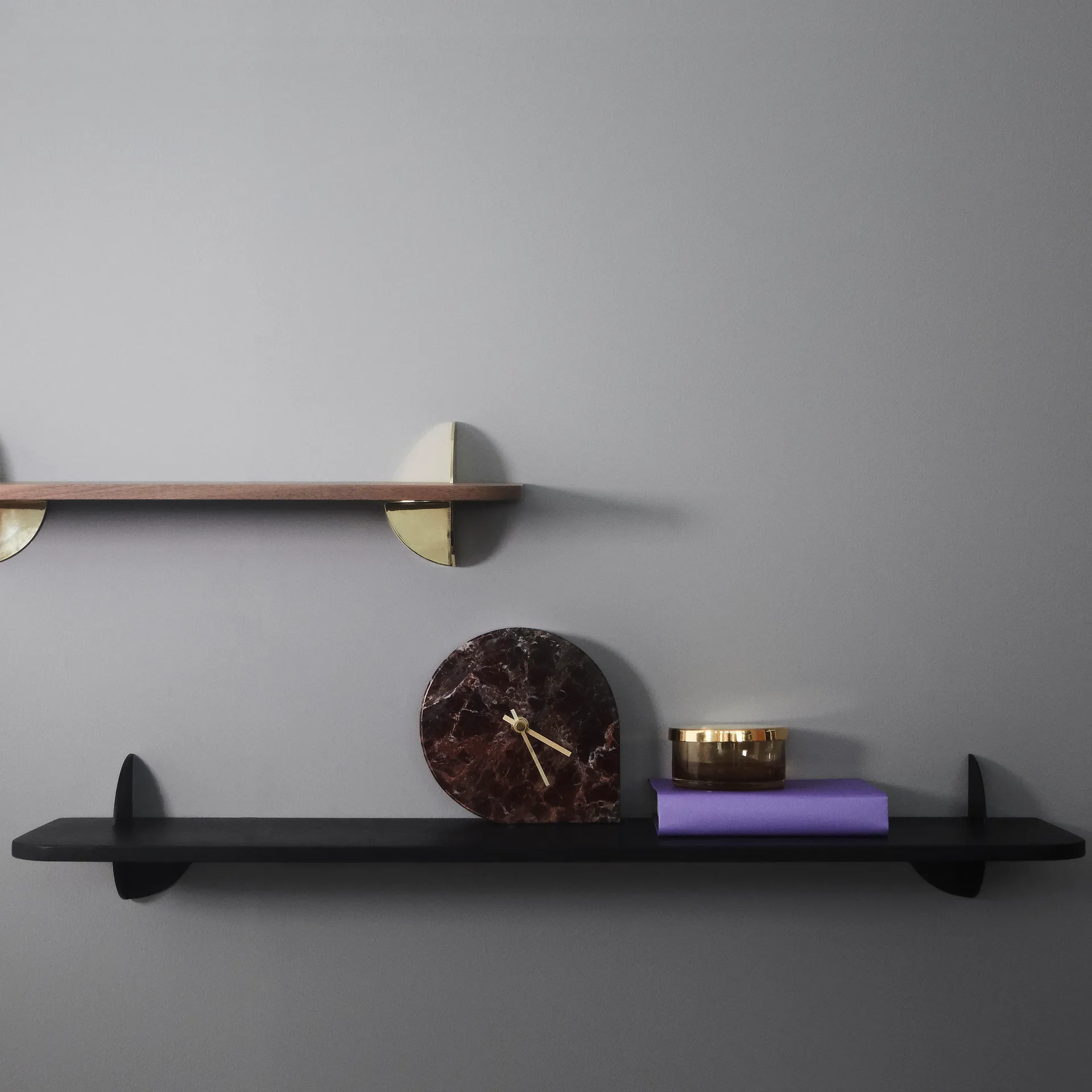 Aedes 선반 80 cm, black AYTM | 에이와이티엠