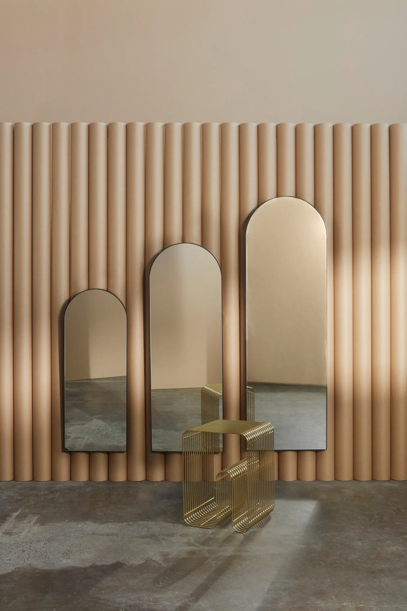 Arcus 거울 115 cm, Black AYTM | 에이와이티엠