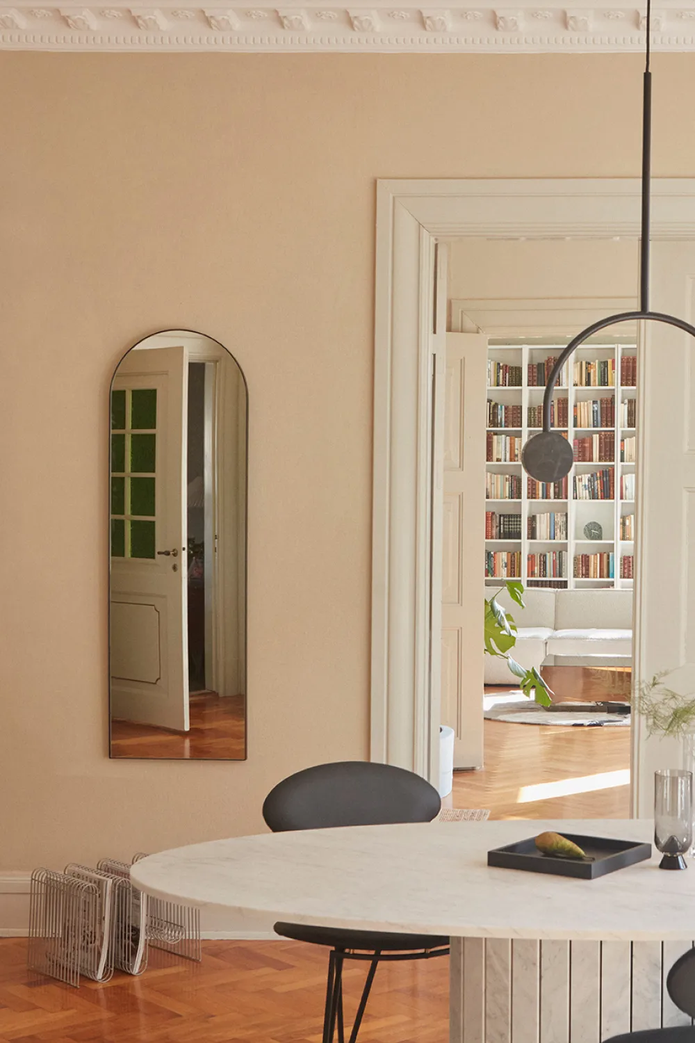 Arcus 거울 140 cm, Black AYTM | 에이와이티엠