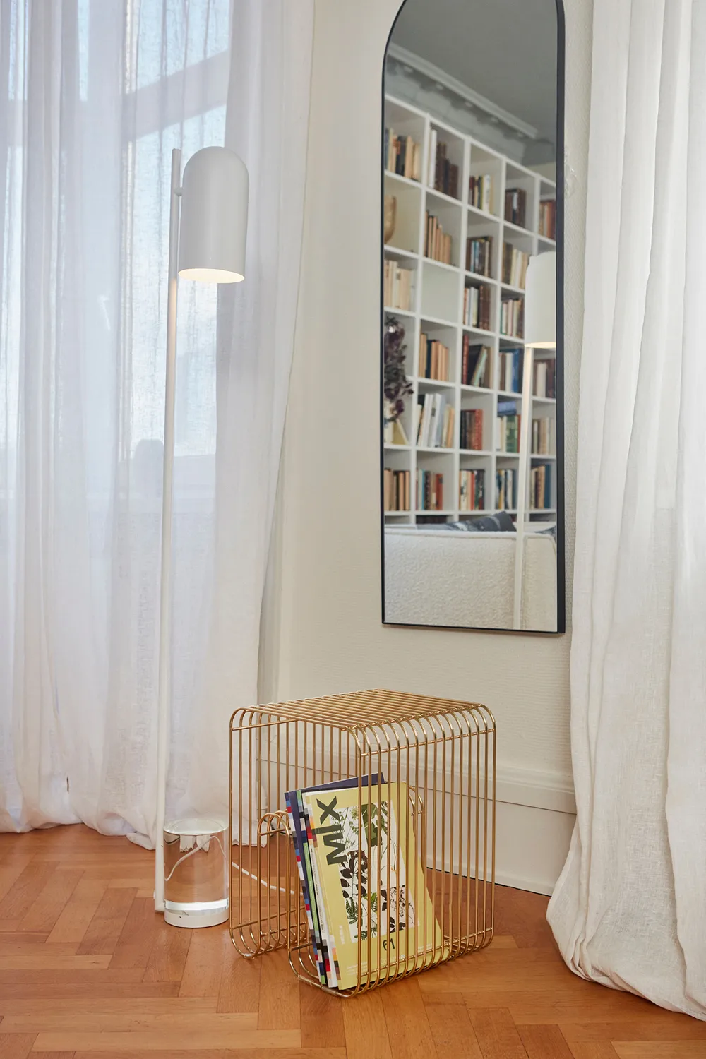 Arcus 거울 140 cm, Black AYTM | 에이와이티엠