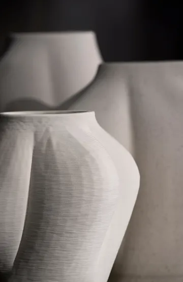 살타레 화병 - Cream, Ø15x25 cm - AYTM | 에이와이티엠