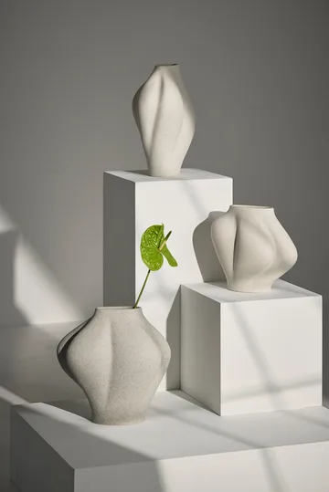 살타레 화병 - Cream, Ø17x35 cm - AYTM | 에이와이티엠