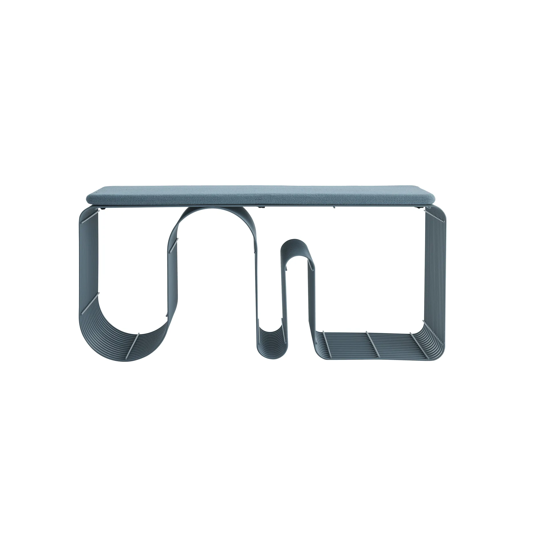 Curva 벤치 100cm, Dusty blue AYTM | 에이와이티엠