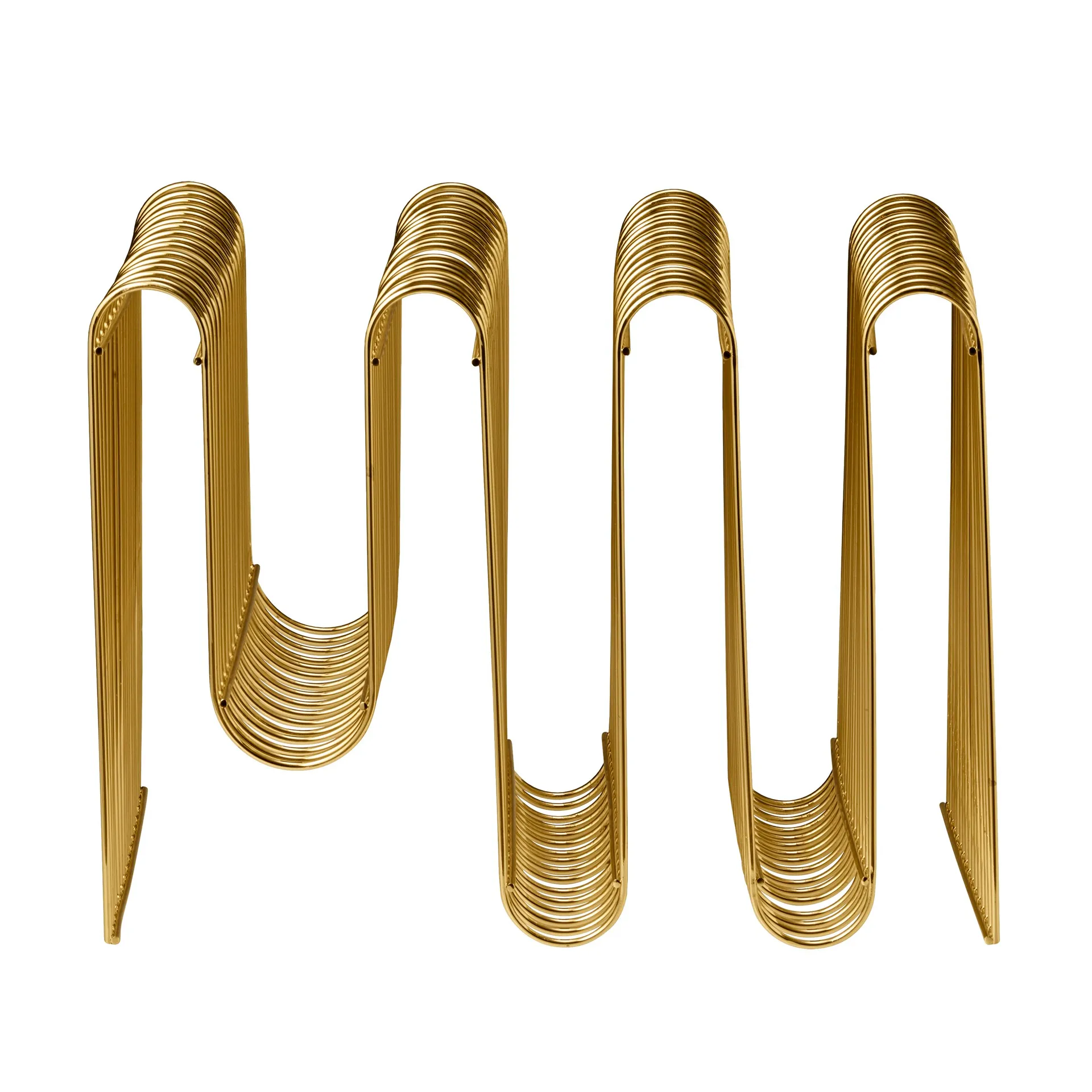 Curva 뉴스페이퍼 스탠드, brass AYTM | 에이와이티엠