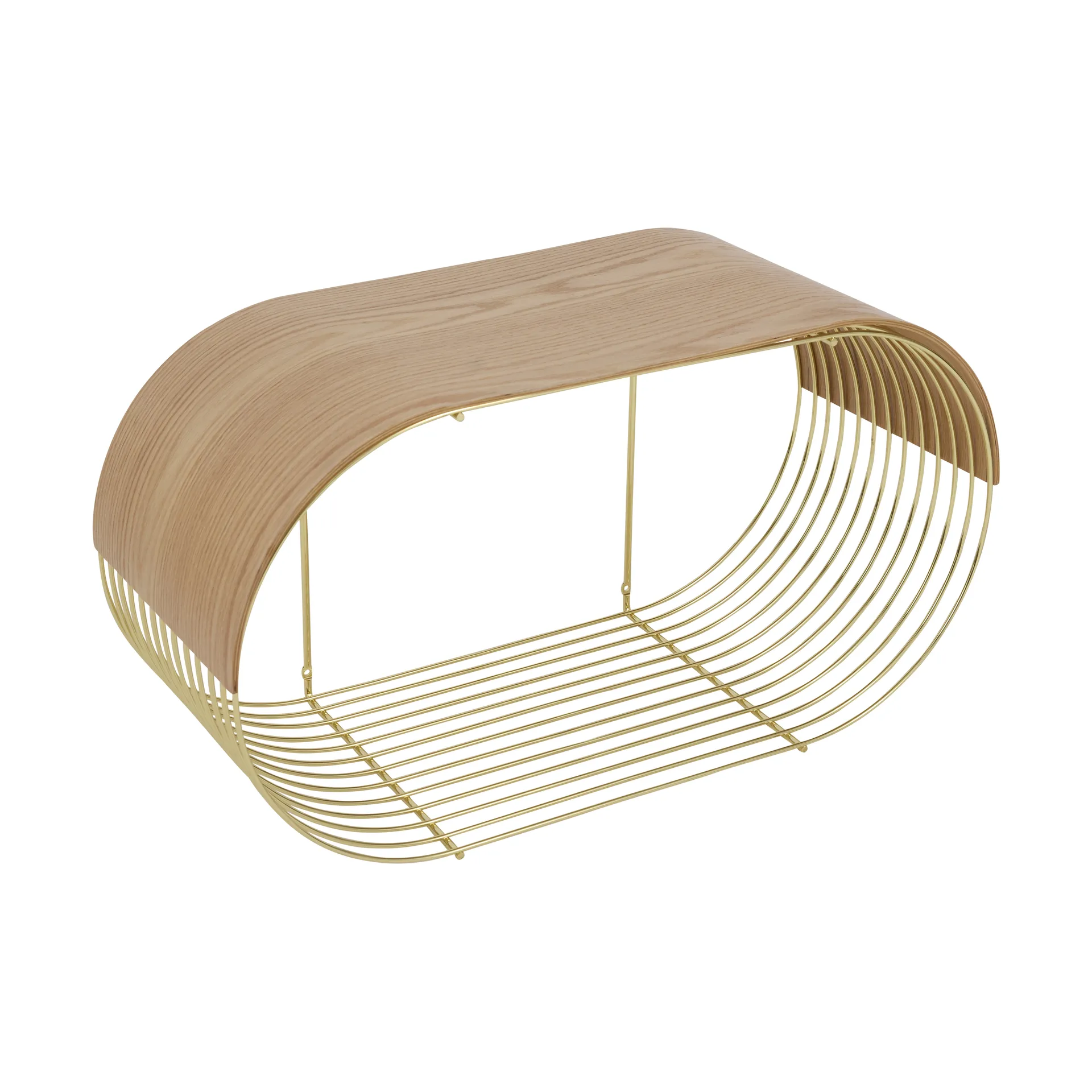 Curva 트레이 / Curva 벽 선반용 상단 패널 62.2cm, Oak AYTM | 에이와이티엠