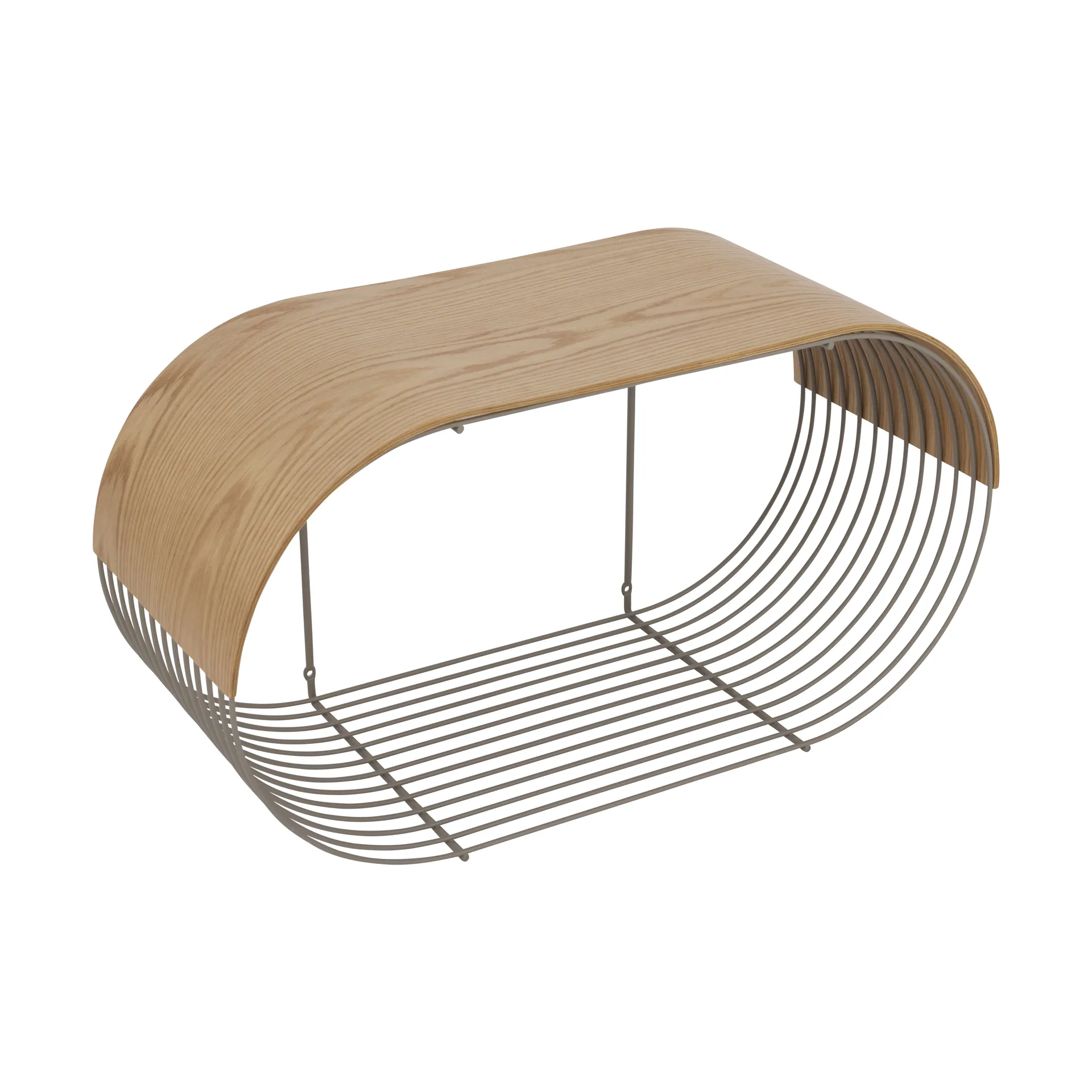 Curva 트레이 / Curva 벽 선반용 상단 패널 62.2cm, Oak AYTM | 에이와이티엠