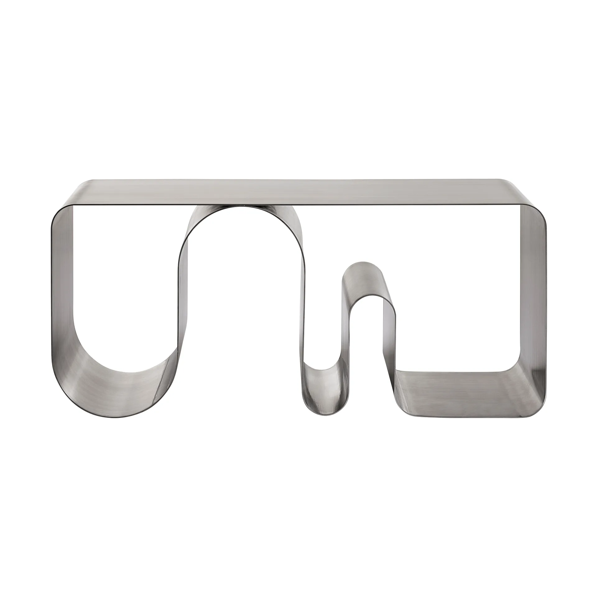 Curva 원목 벤치, Silver-coloured, 100 cm AYTM | 에이와이티엠