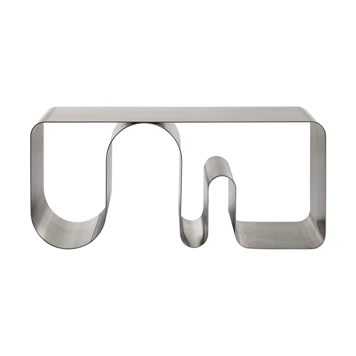 Curva 원목 벤치 - Silver-coloured, 100 cm - AYTM | 에이와이티엠