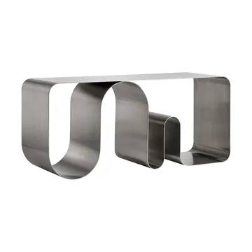 Curva 원목 벤치 - Silver-coloured, 100 cm - AYTM | 에이와이티엠