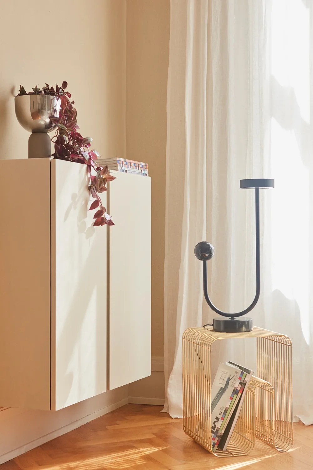 GRASIL 테이블 조명 15x56 cm, Black/black AYTM | 에이와이티엠