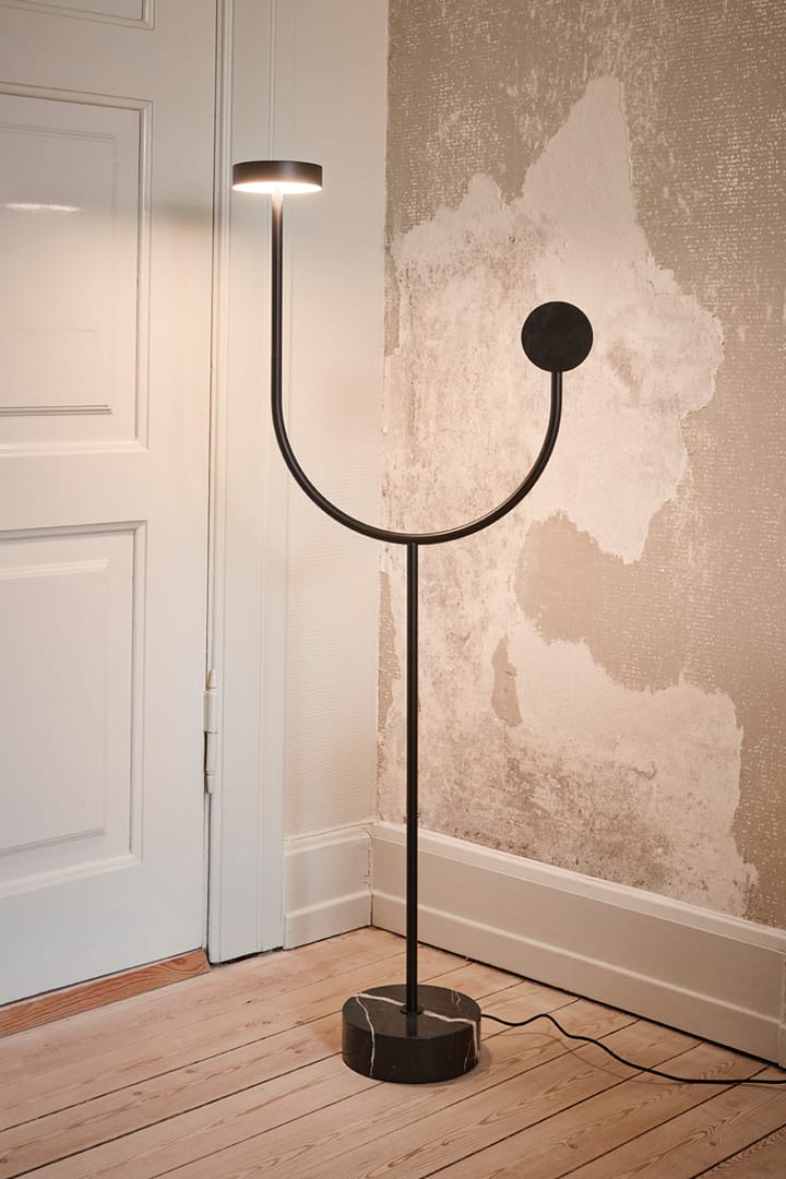 GRASIL 플로어 조명 51.5x127.6 cm, Black/black AYTM | 에이와이티엠