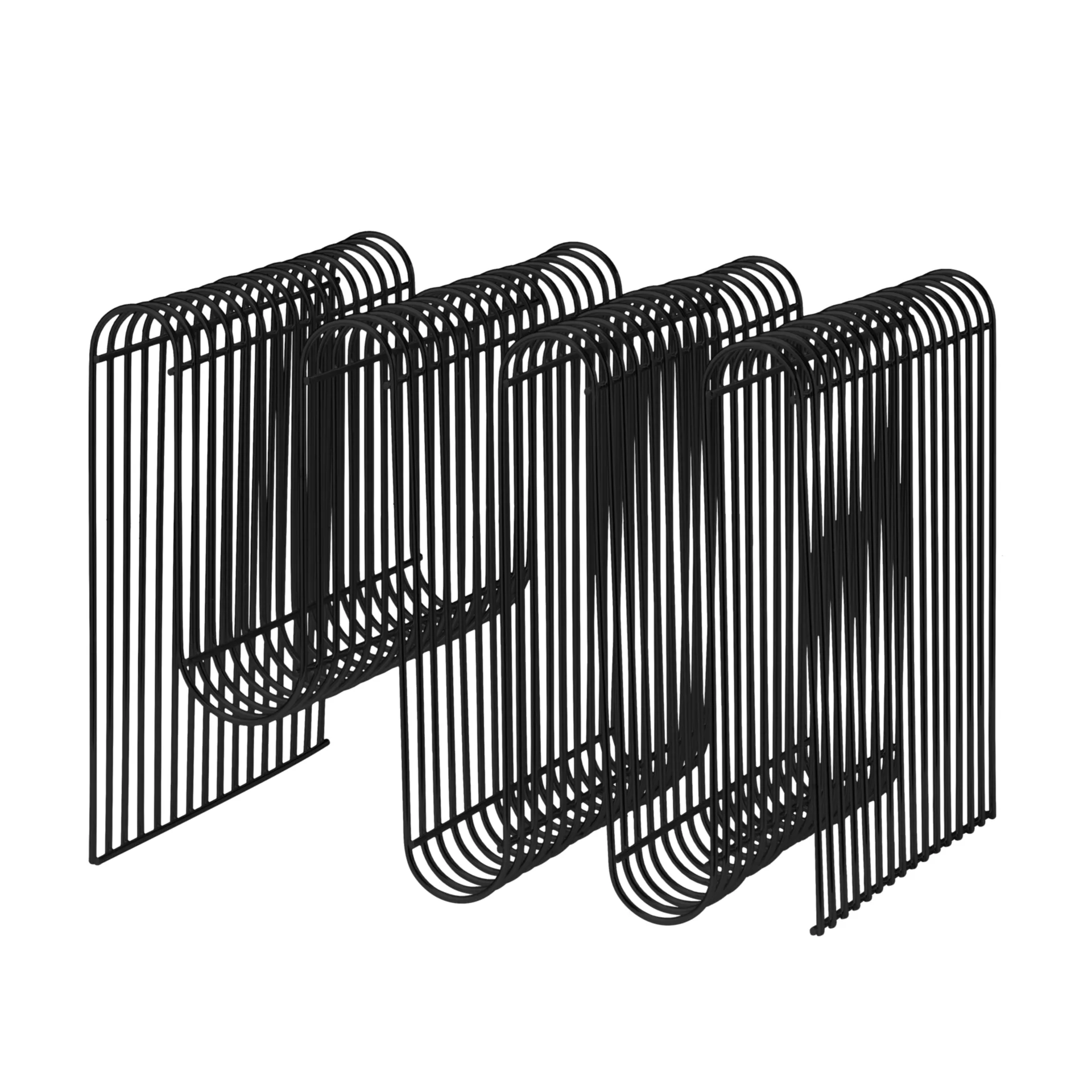 커바 뉴스페이퍼 스탠드 H40 cm, Black AYTM | 에이와이티엠