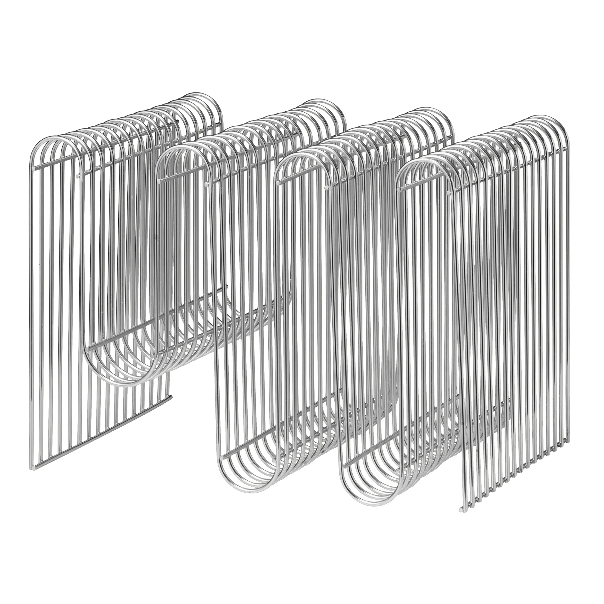 커바 뉴스페이퍼 스탠드 H40 cm, Silver AYTM | 에이와이티엠