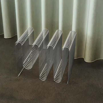 커바 뉴스페이퍼 스탠드 H40 cm - Silver - AYTM | 에이와이티엠