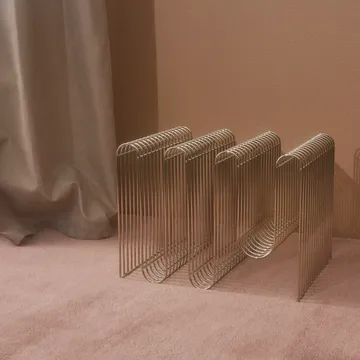 커바 뉴스페이퍼 스탠드 H40 cm - Silver - AYTM | 에이와이티엠