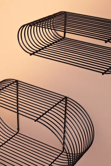 커바 벽 선반 L61.4 cm - Black - AYTM | 에이와이티엠