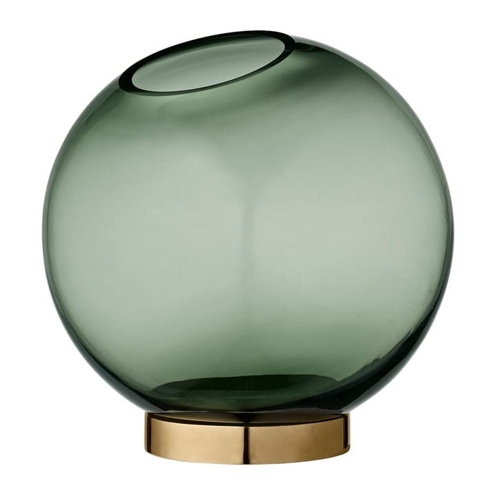 글로브 화병 medium - green-brass - AYTM | 에이와이티엠