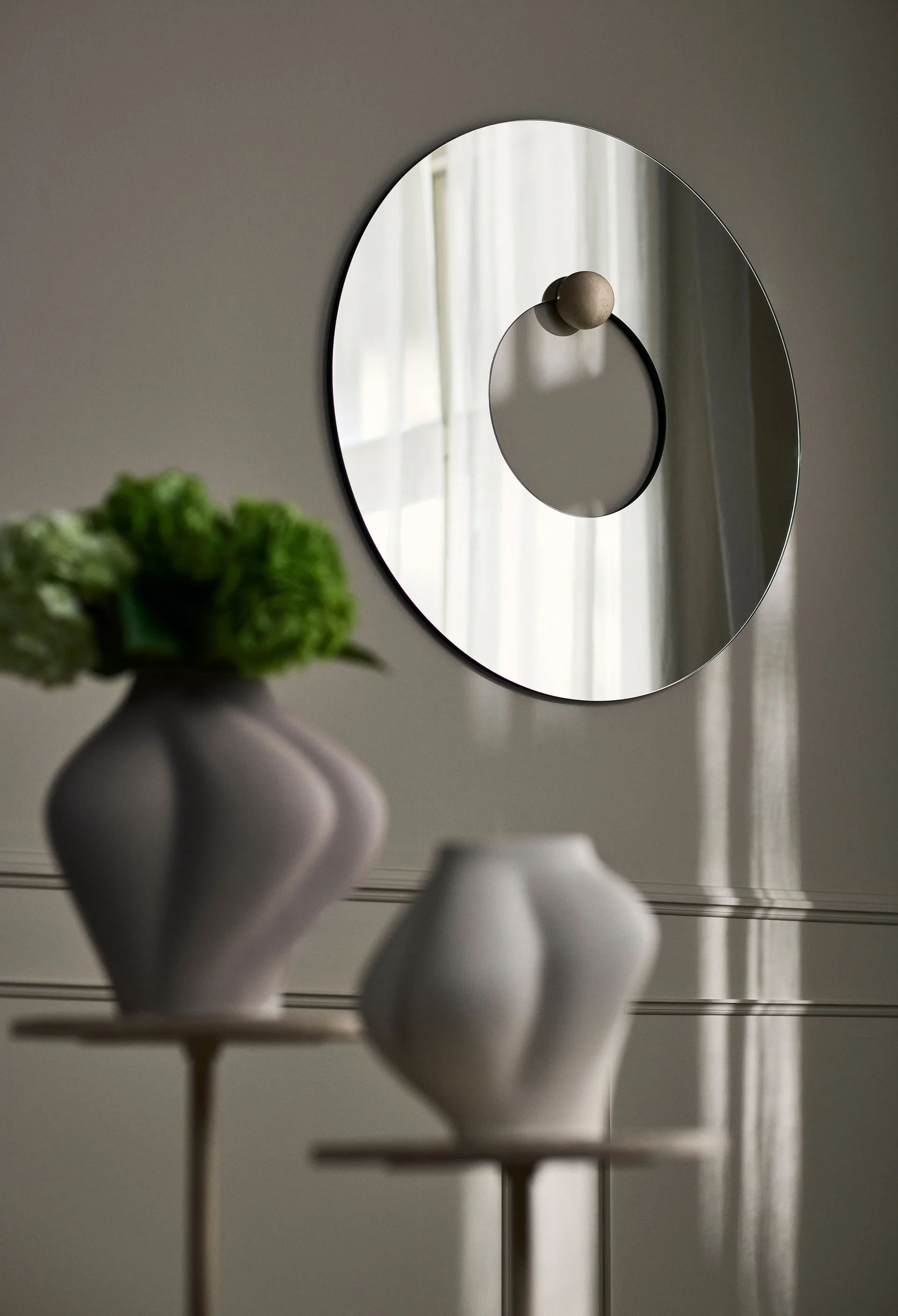 살타레 화병, Taupe, Ø13.8x30 cm AYTM | 에이와이티엠