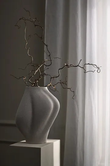 살타레 화병 - Taupe, Ø17x35 cm - AYTM | 에이와이티엠