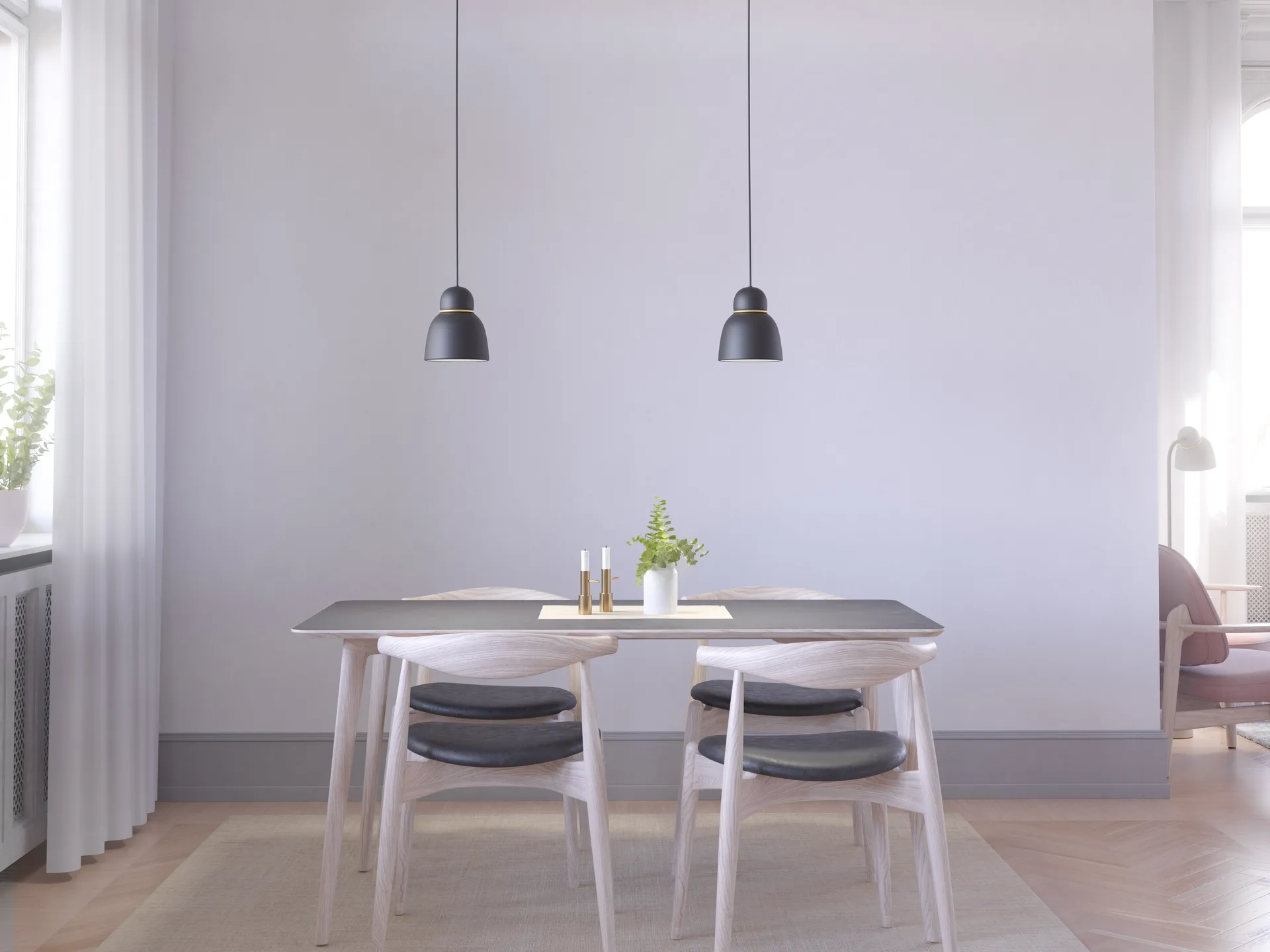 버드 펜던트 조명 Ø17.3 cm, Black-brass Belid | 벨리드