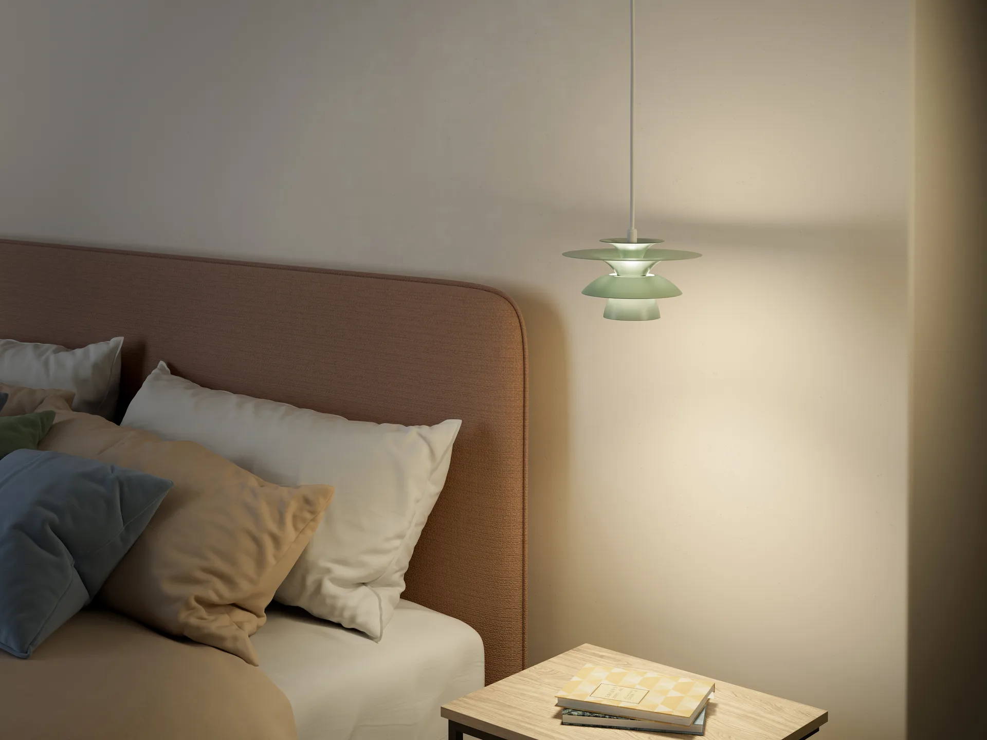 피카소 윈도우 펜던트 조명 Ø18 cm, Soft salvia Belid | 벨리드