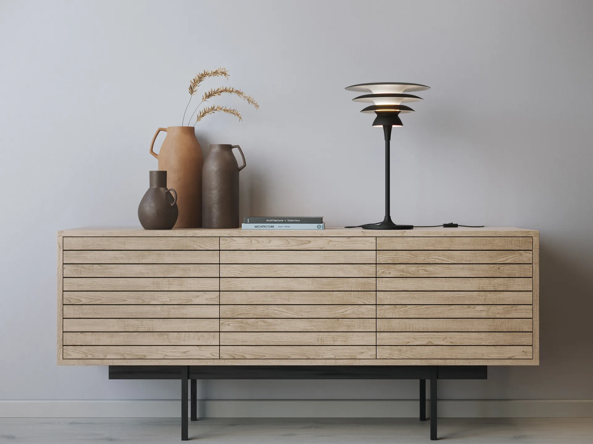 다빈치 테이블 조명 Ø30 cm, Matt black Belid | 벨리드