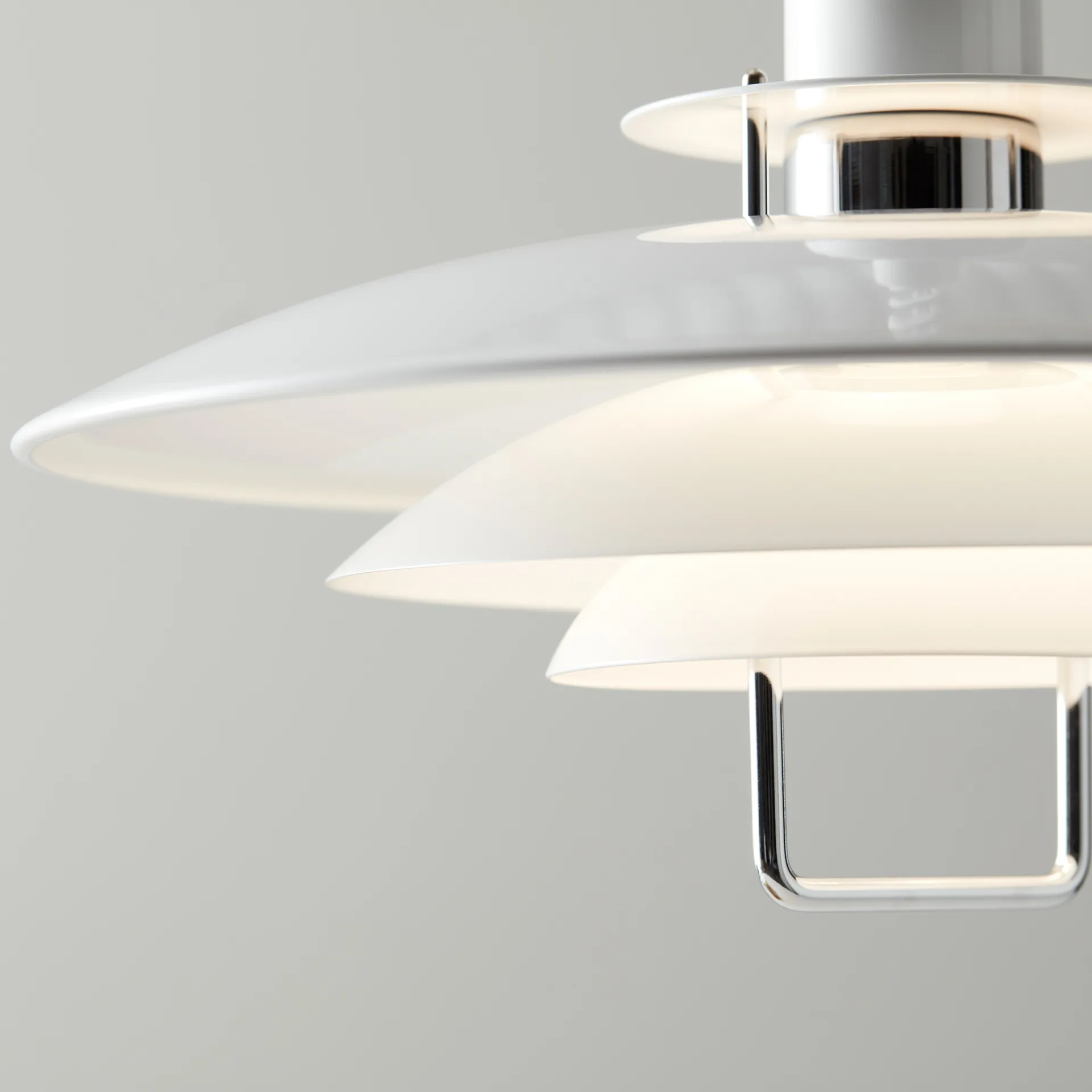 프리머스 II 펜던트 조명 Ø43 cm, White-chrome Belid | 벨리드