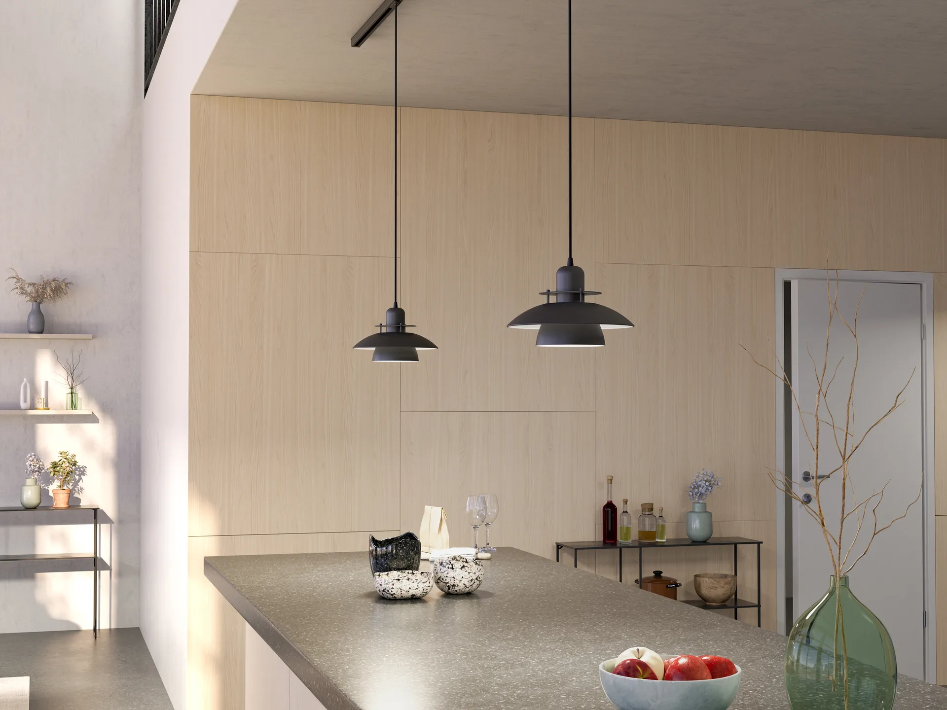 프리머스 IV 펜던트 조명 Ø28 cm, Matte black Belid | 벨리드