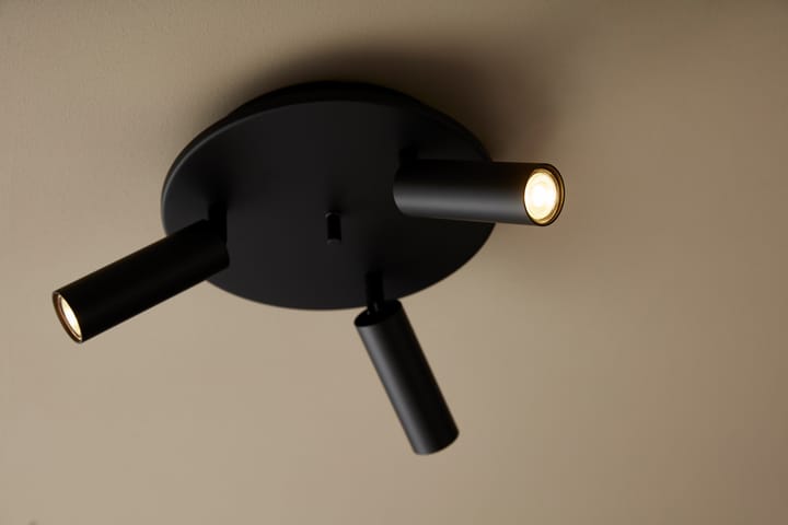 카토 슬림 Round Spotlight 천장 조명 3 - Matt black-LED - Belid | 벨리드