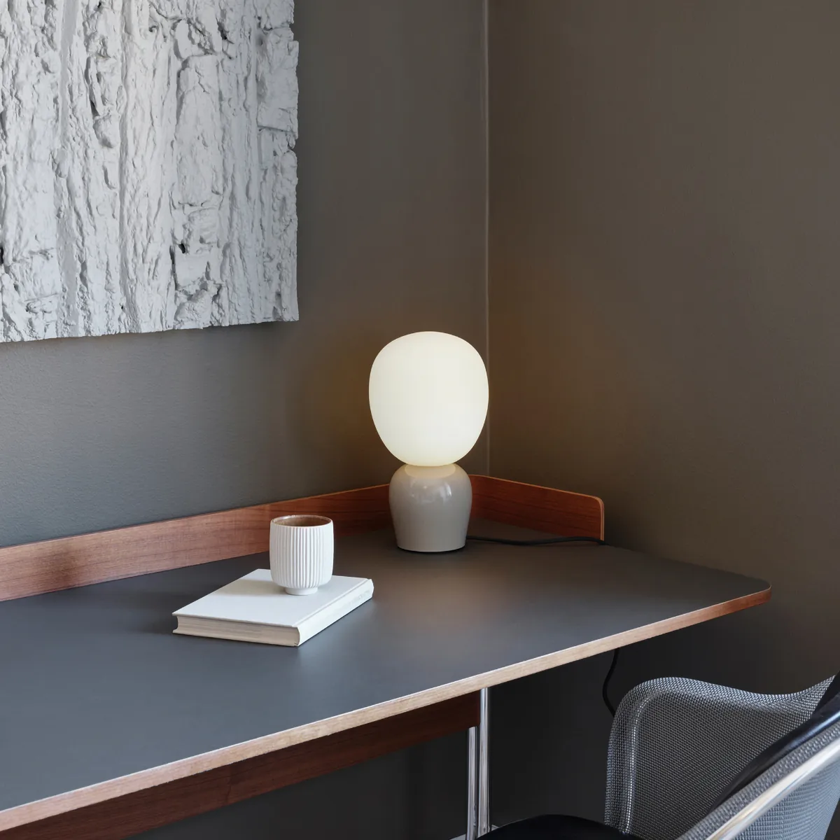 버디 테이블 조명 오팔글래스, Soft greige Belid | 벨리드