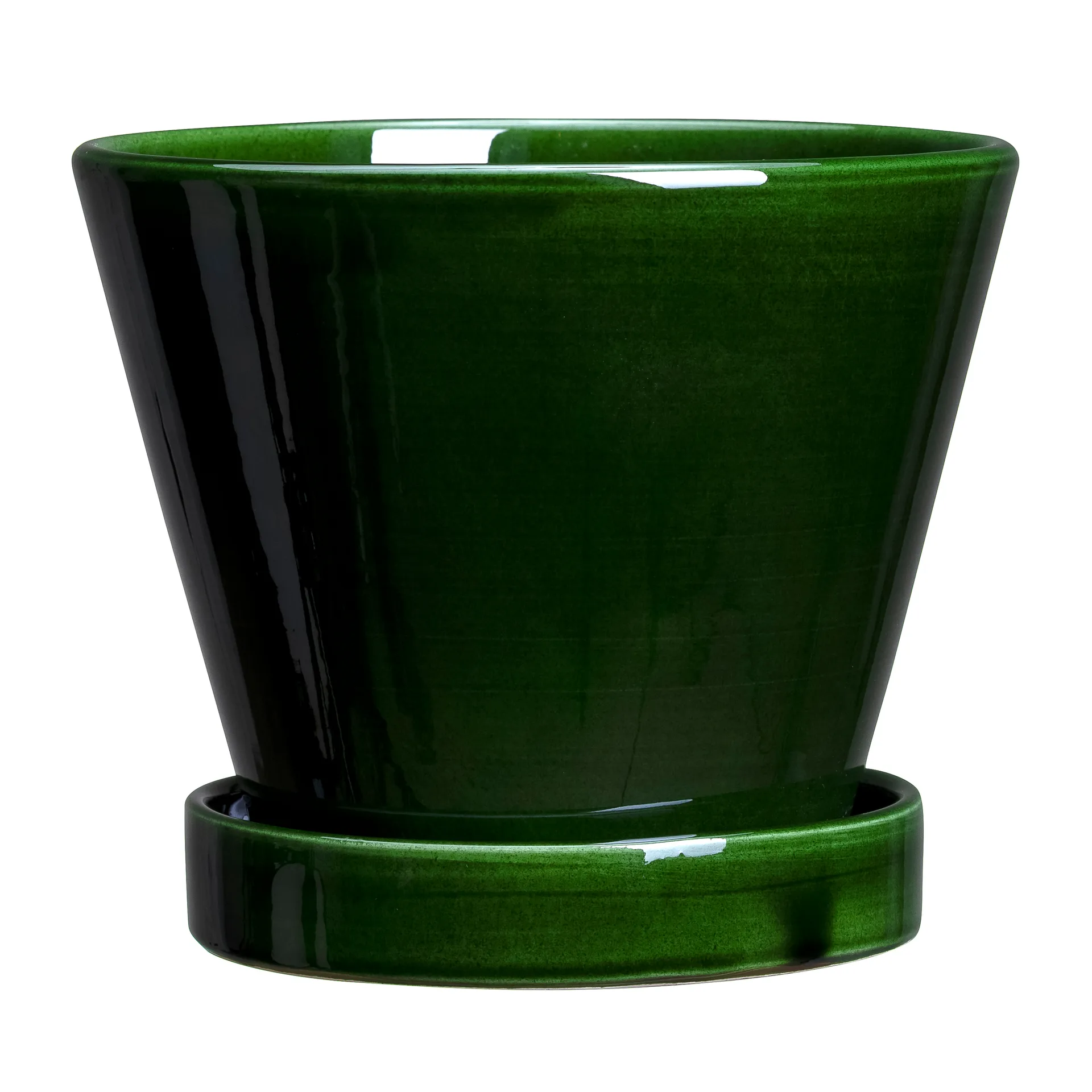 줄리 유광 토분 11 cm, Emerald Green emerald Bergs Potter | 베르그 포터