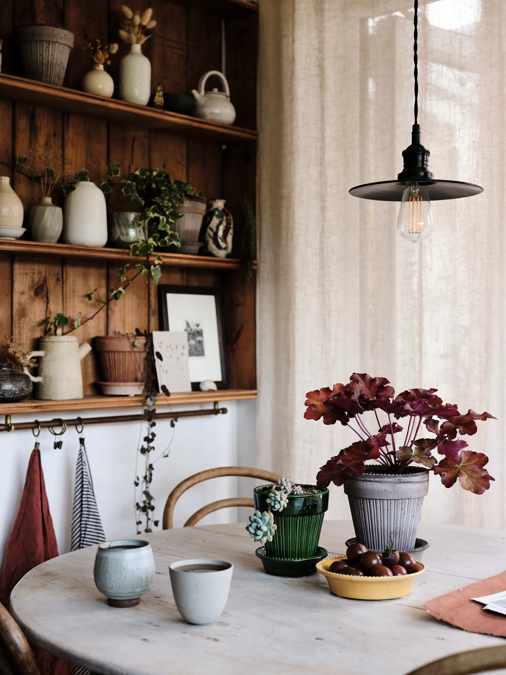 시모나 유광 토분 14 cm, Emerald Green Bergs Potter | 베르그 포터