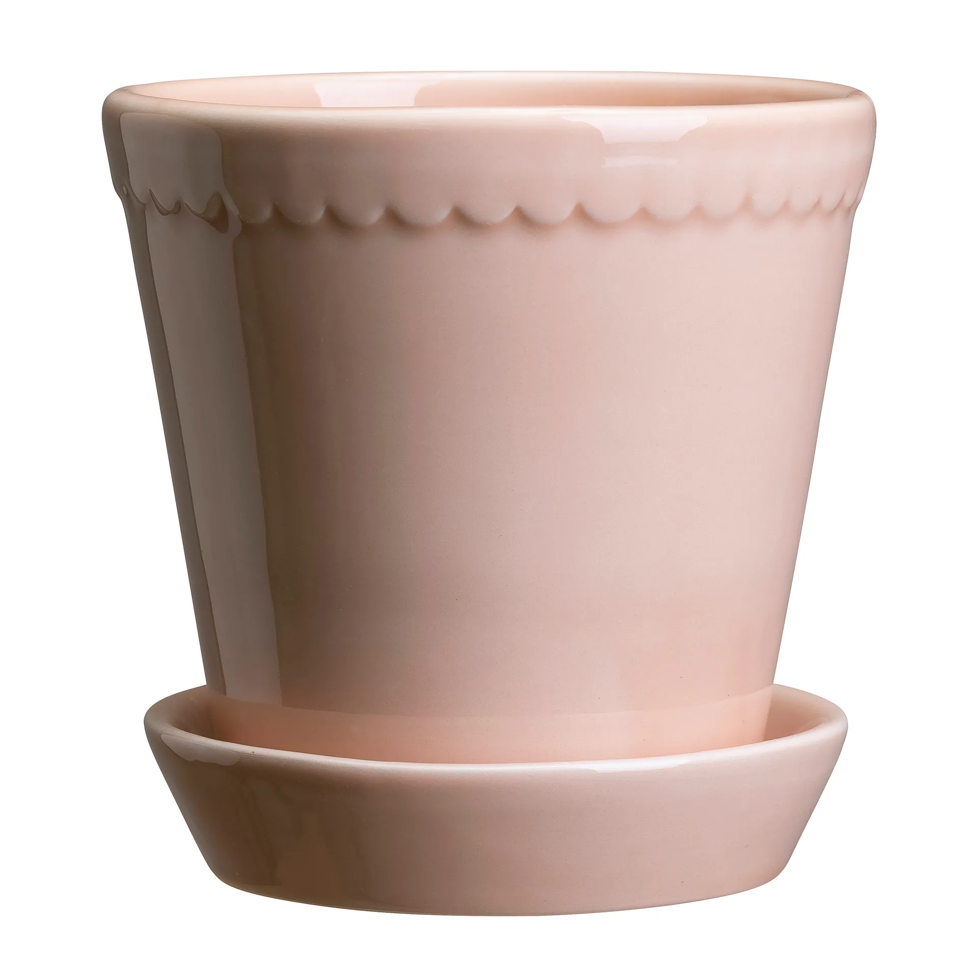 헬레나 유광 토분 14 cm, Quartz Rosa Bergs Potter | 베르그 포터