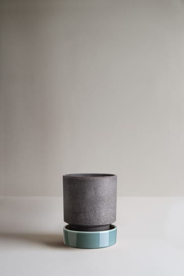 호프 화분 - Ø14 cm, Raw Grey-Misty Blue - Bergs Potter | 베르그 포터