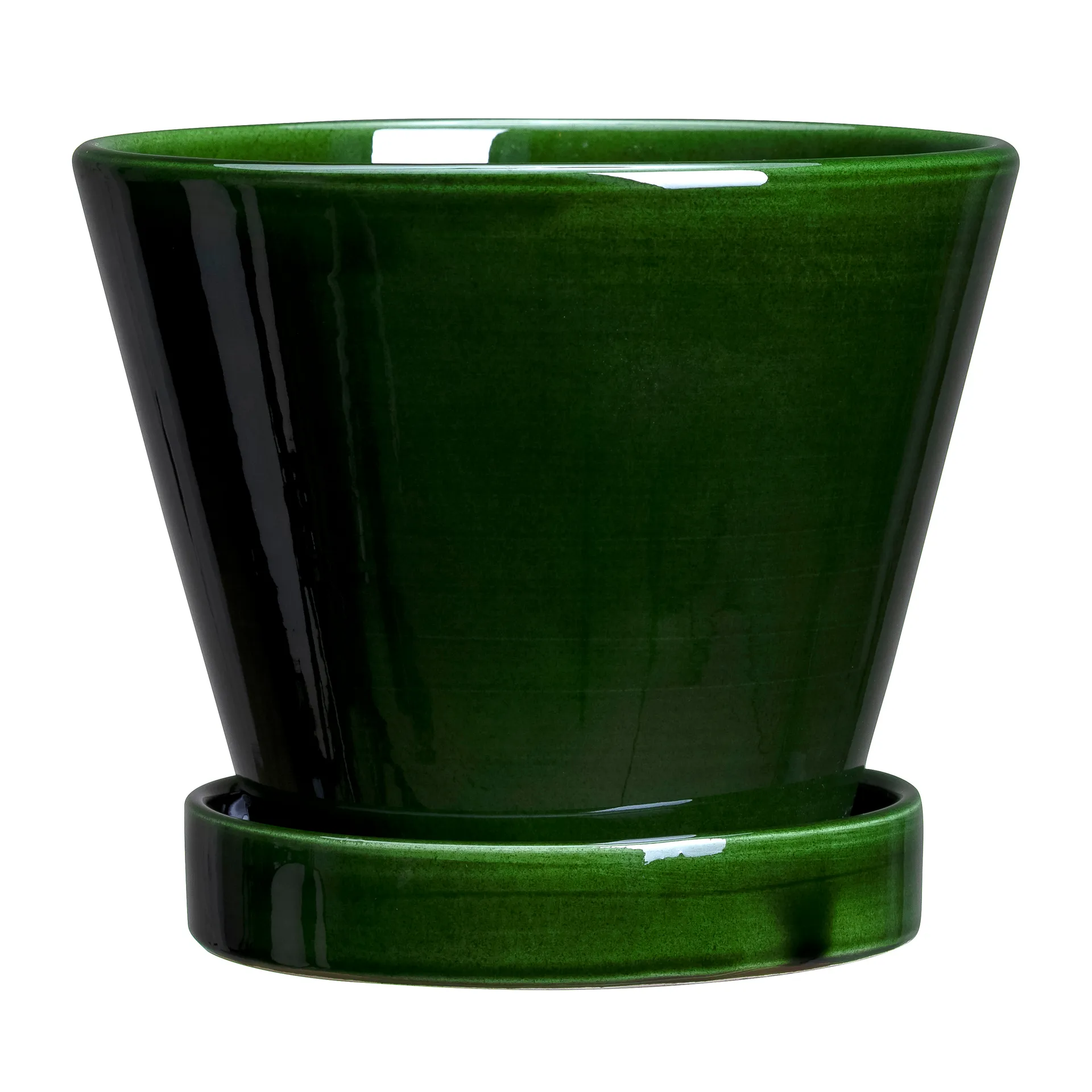 줄리 유광 토분 15 cm, Emerald Green emerald Bergs Potter | 베르그 포터