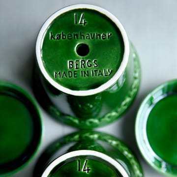 코펜하겐 유광 토분 18 cm - Emerald Green - Bergs Potter | 베르그 포터