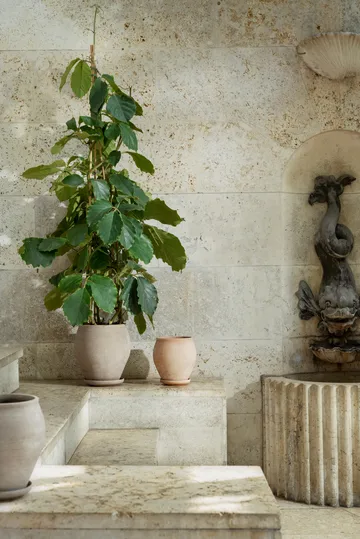 델피 플라워팟(받침 포함) 2개 세트 - Grey, Ø22 cm, tall - Bergs Potter | 베르그 포터