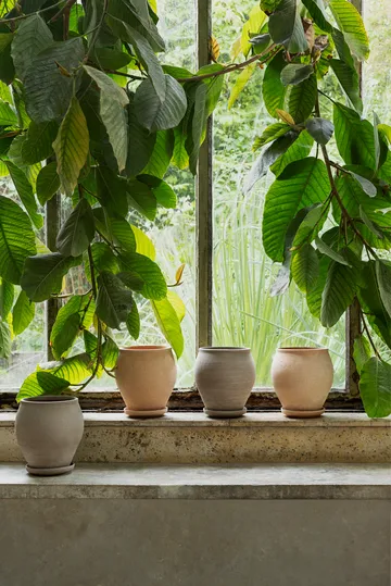 델피 플라워팟(받침 포함) 2개 세트 - Pink, Ø20 cm - Bergs Potter | 베르그 포터