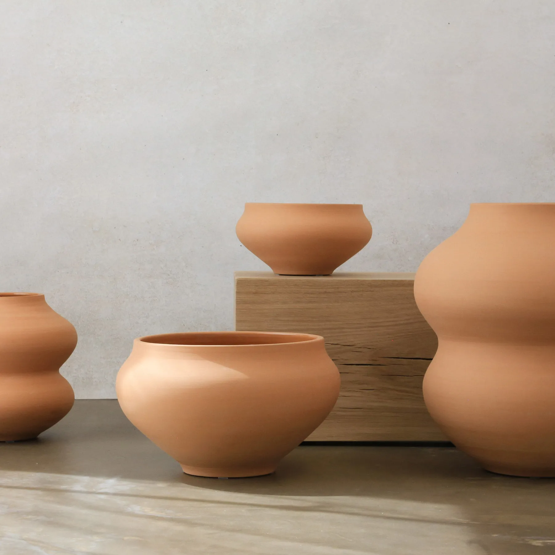 벨 로우 화병 26 cm, Rosa Bergs Potter | 베르그 포터