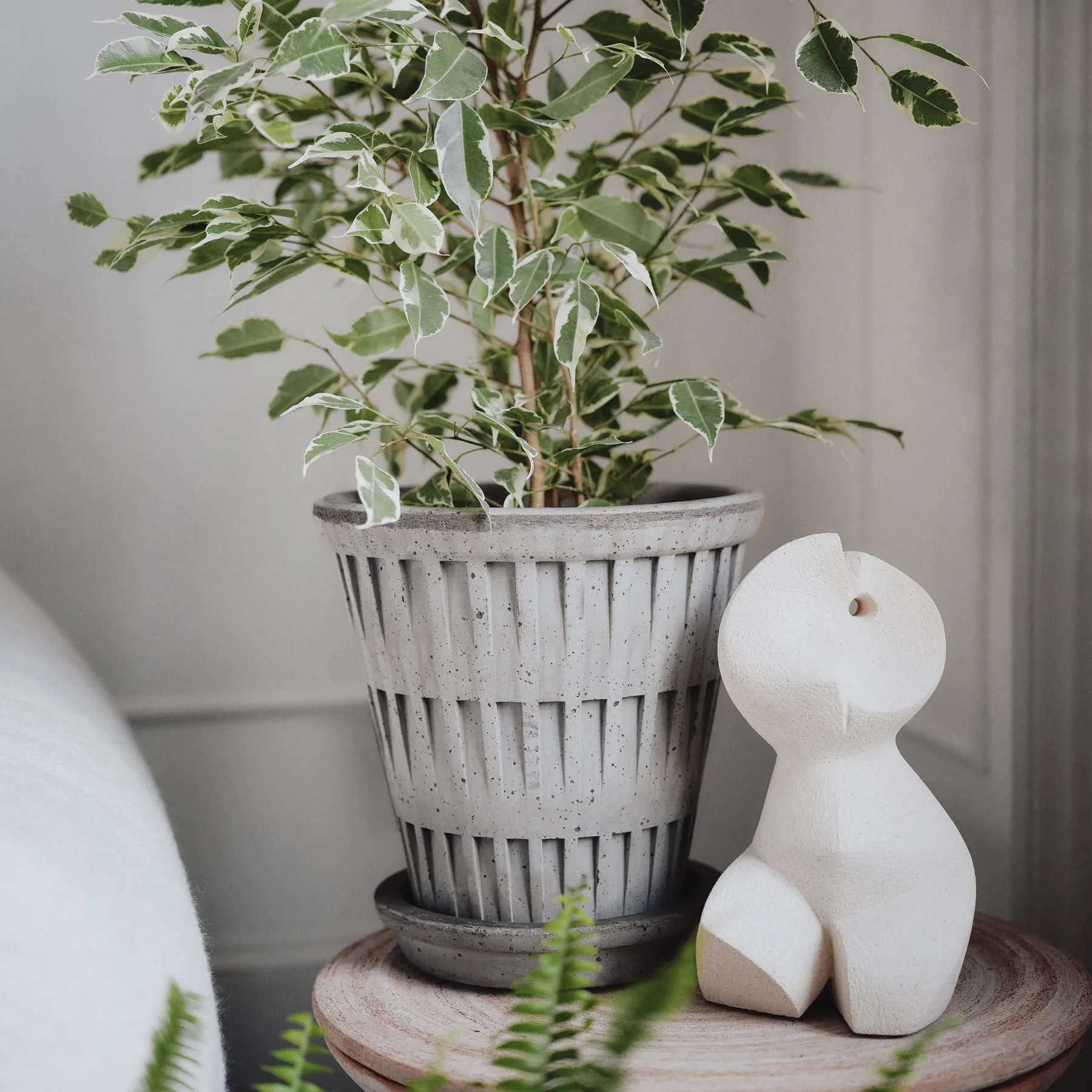 판테온 로우 토분, Grey, Ø16 cm Bergs Potter | 베르그 포터