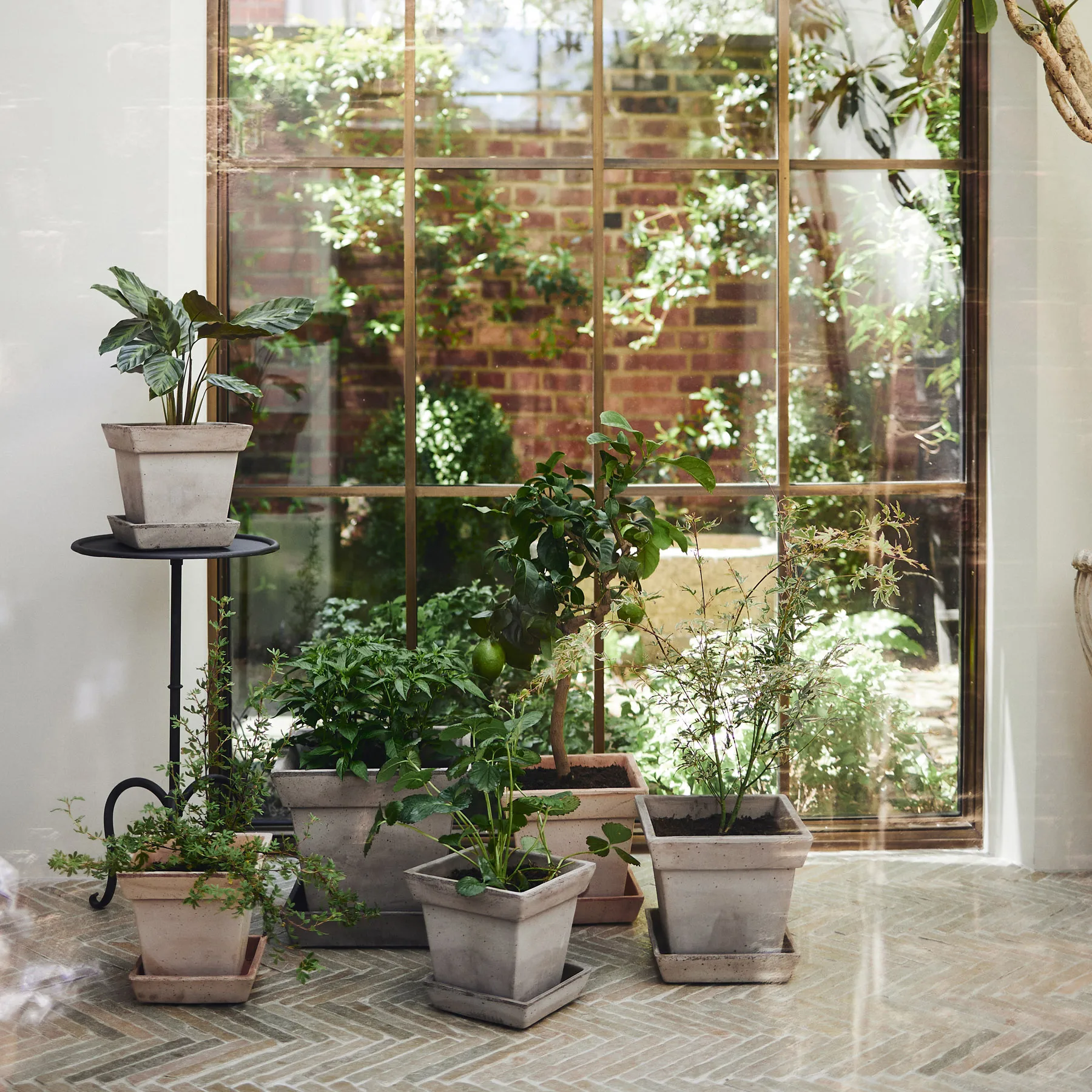 가이아 로우 토분, Grey, Ø21 cm Bergs Potter | 베르그 포터