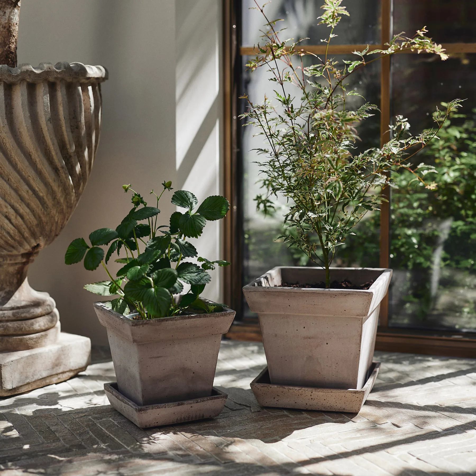 가이아 로우 토분, Grey, Ø21 cm Bergs Potter | 베르그 포터